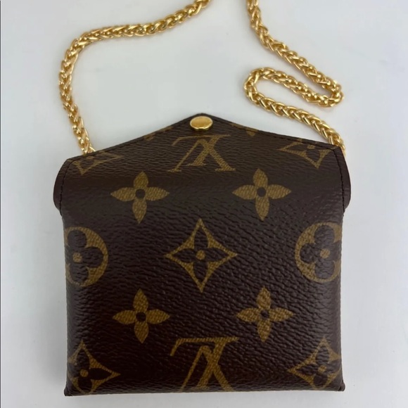 Authentic Louis Vuitton Kirigami Pouch size small with chains & insert - Picture 5 of 7